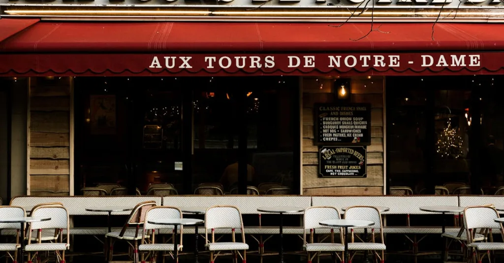 découvrez un restaurant français authentique offrant une expérience culinaire traditionnelle avec des plats savoureux préparés selon les recettes classiques.